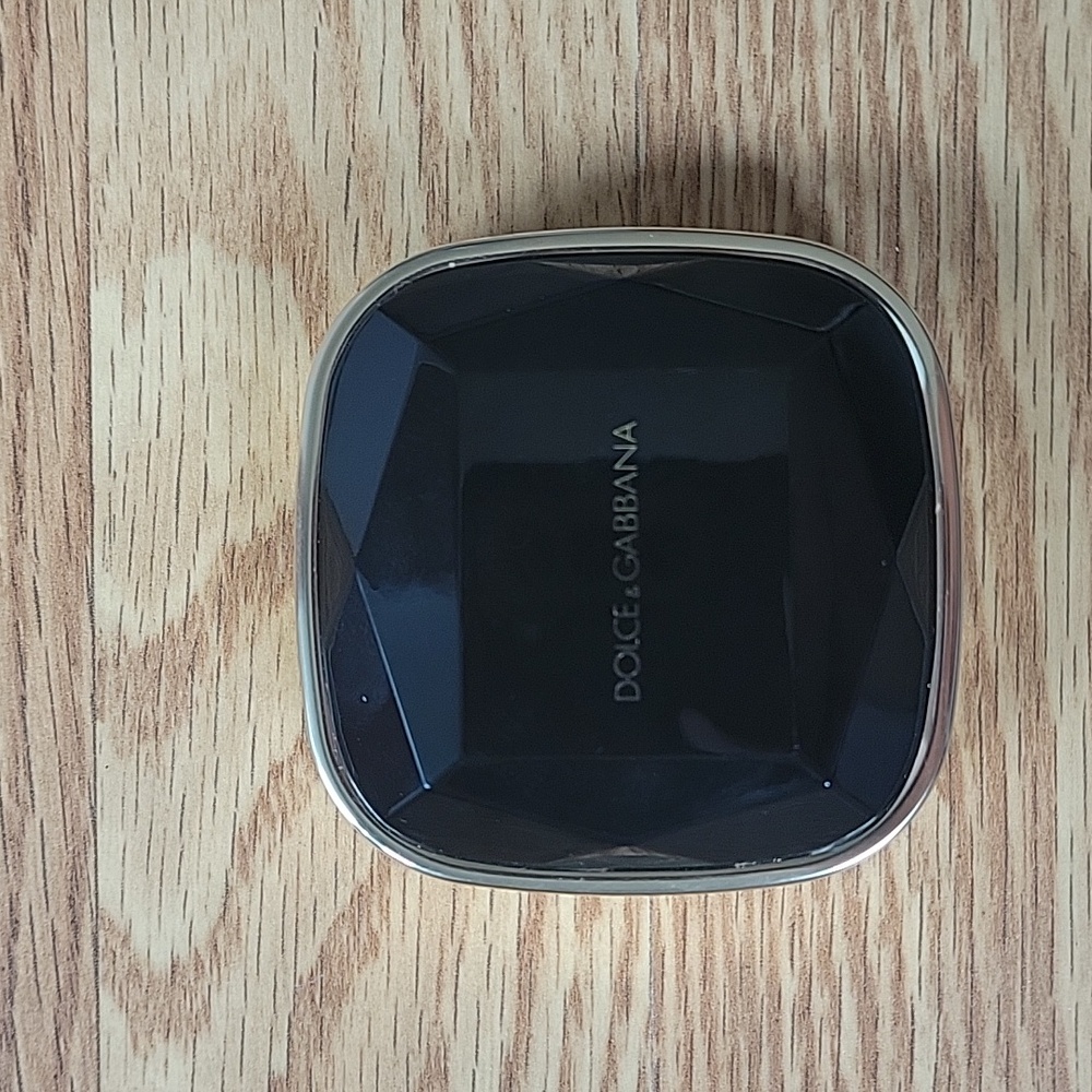 Dolce & Gabbana Black and Gold Compact Mirror